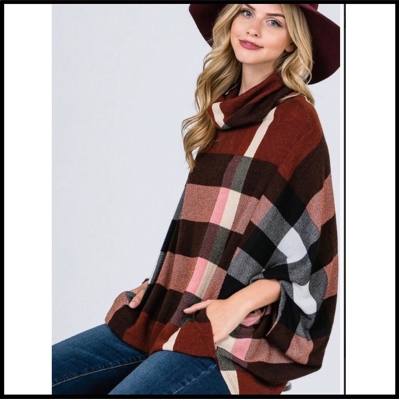 Tartan in Burgundy - Picture 2 of 5